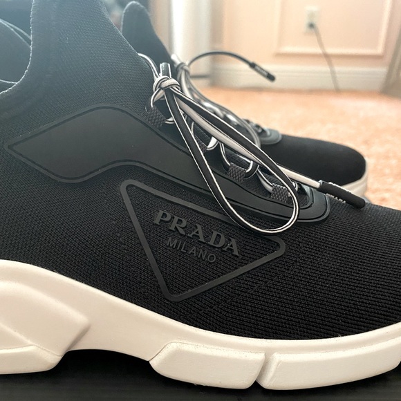 PRADA KNIT SNEAKERS - Picture 6 of 11
